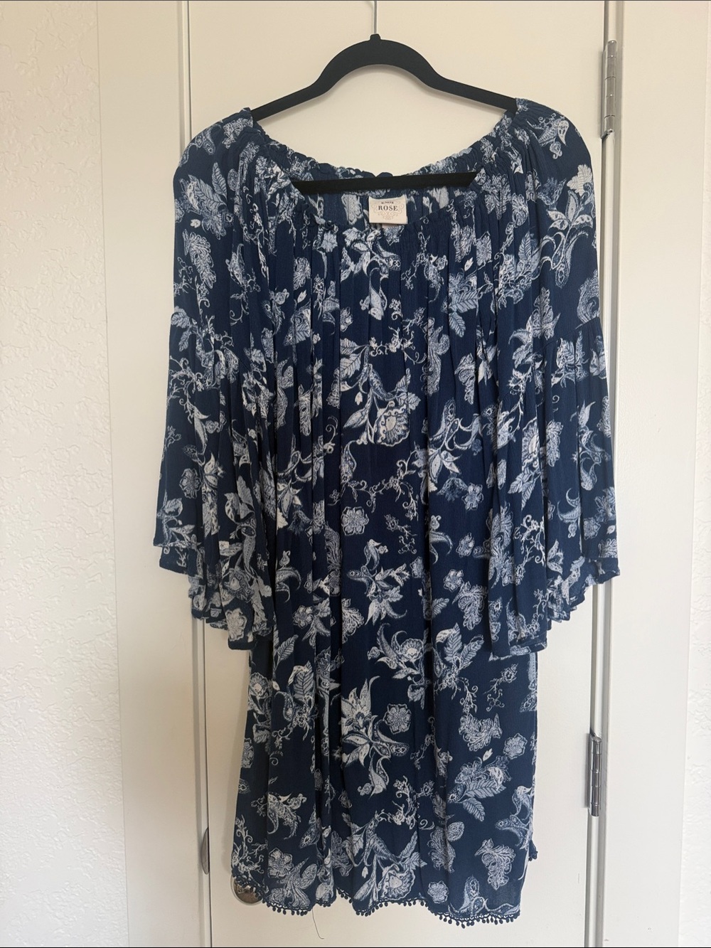 Knox Rose Navy and White Floral dress